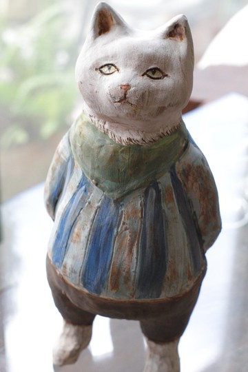 靈魂貓咪陶偶系列~我用我的方式守護著你