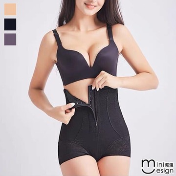 【Mini嚴選】高腰收腹提臀塑身褲 安全褲 生理褲 三色