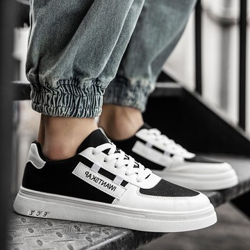 帆布鞋男鞋百搭小白鞋韓版潮流休閑鞋透氣學生鞋夏季新款潮鞋