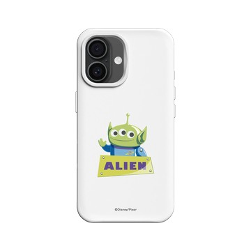 iPhone 16 SolidX 白 - 迪士尼-玩具總動員 Toy Story - Tin Toy-三眼怪