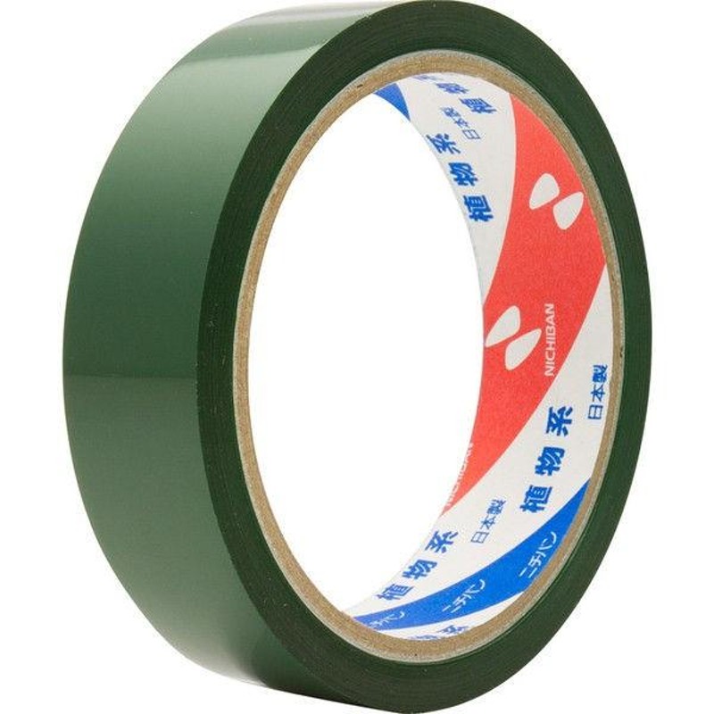 ニチバン セロテープ（R）着色 24mm幅 緑 4303-24 1セット（5巻