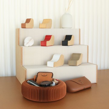 【小柿餅】蜂巢紙小物收納床 / 鑰匙收納 / 玄關擺件