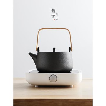 簡約圍爐煮茶壺陶壺燒水壺耐熱茶壺水壺泡茶壺簡二代電陶爐泡茶爐