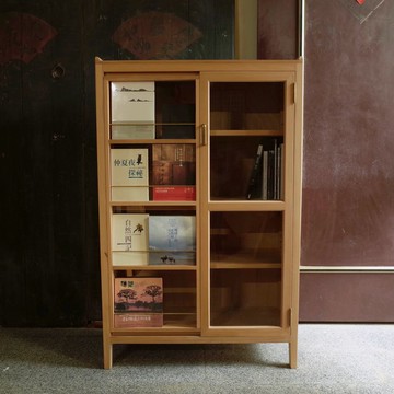 客製-檜木書櫃