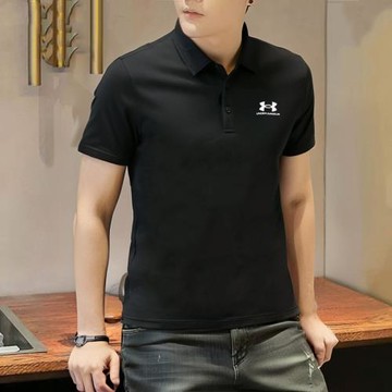 (免運)UA安德瑪官方POLO衫短袖男25秋季新款休閑運動服健身訓練服T恤衫