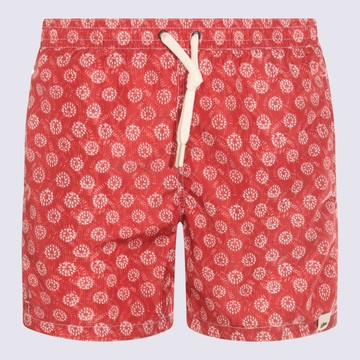 Altea Red And Multicolor Beachwear