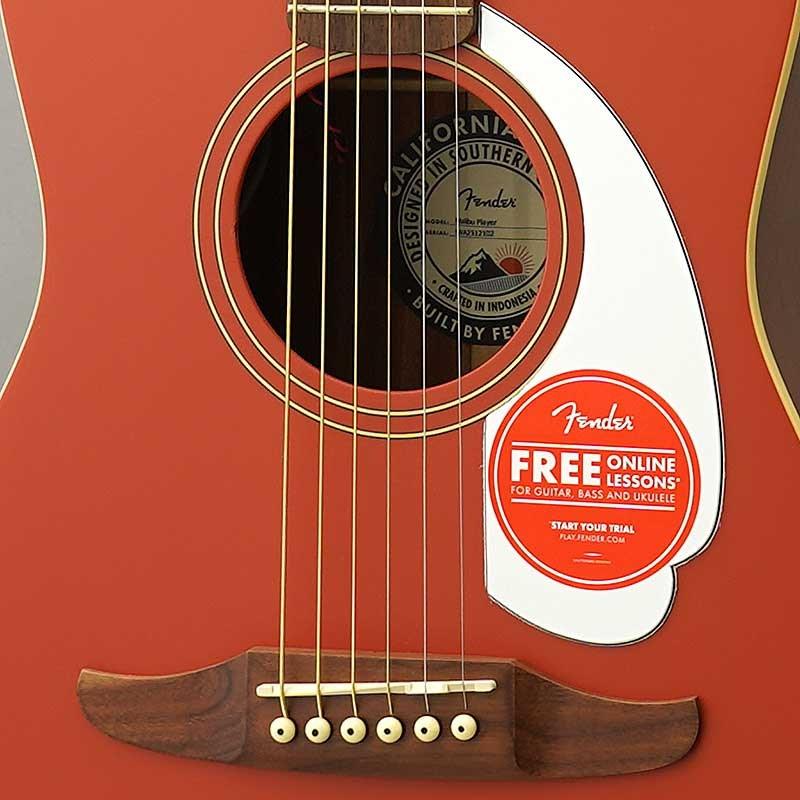 Fender Acoustics Malibu Player (Fiesta Red)