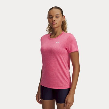 UA 女 Tech Twist 短袖T-Shirt 人氣新品