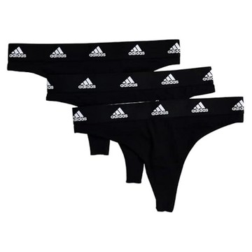 Adidas 女彈力三角3件丁字內褲