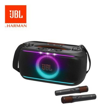 JBL PARTYBOX ON-THE-GO 2 PLUS 可攜式AI派對燈光藍牙喇叭
