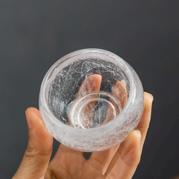 琉璃杯主人杯單杯禮盒玉瓷水晶品茗杯玻璃茶盞功夫茶具道杯子日式