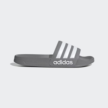 Adidas Adilette Shower GY1891 男女 運動休閒拖鞋 涼拖鞋 舒適 灰白