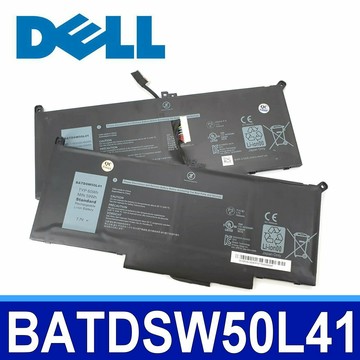 戴爾 DELL BATDSW50L41 4芯 原廠電池 電壓 7.7V 容量 7650mAh/60WH
