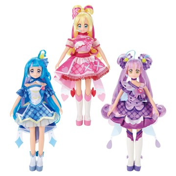 BANDAI萬代 Idol光之美少女你與我 可動娃娃