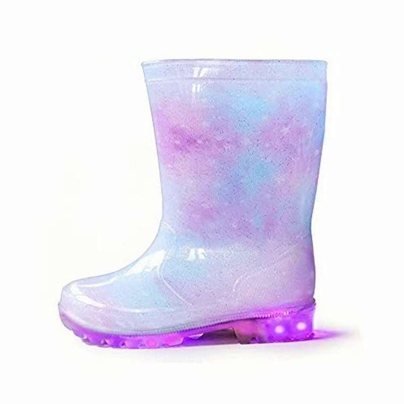 Kushyshoo レインブーツ 光る靴 長靴 女の子 ながぐつ 子供 ガールズ キッズ 光る 軽量 雨靴 子ども用 滑り止め 梅雨対策 通 通販 Lineポイント最大0 5 Get Lineショッピング