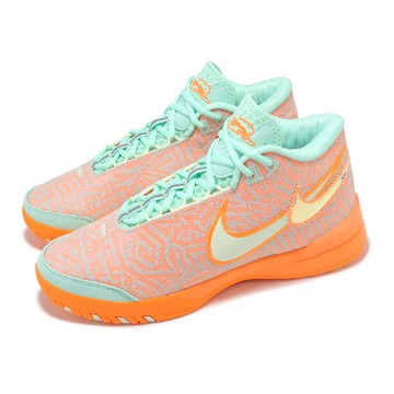 籃球鞋 LBJ NXXT Genisus EP 男鞋 橘 綠 緩震 LeBron HF0711-301