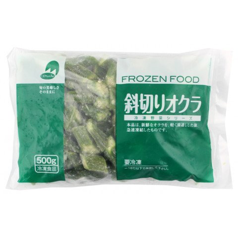 OM　斜切りオクラ　500g