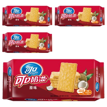 可口奶滋 原味餅乾  100g  4個