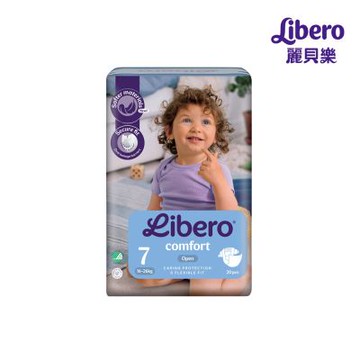 麗貝樂 Comfort黏貼型紙尿褲 XXL (7號20片x6包/箱/ 16-26kg適用)
