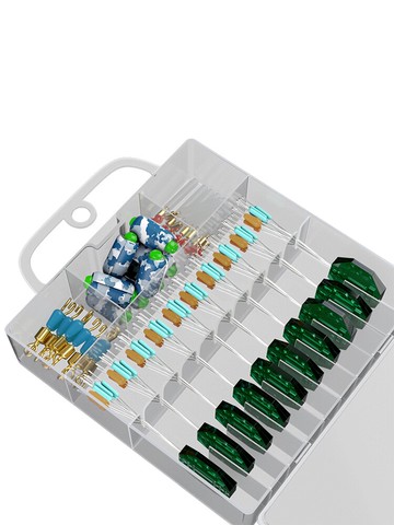 太空豆 太空豆套裝硅膠特級優質鉛皮漂座組合漁具小號釣魚主線組配件全套『CM38930』