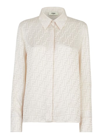 fendi ff silk shirt