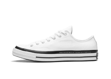 7 MONCLER FRAGMENT + CONVERSE CHUCK 70 WHITE