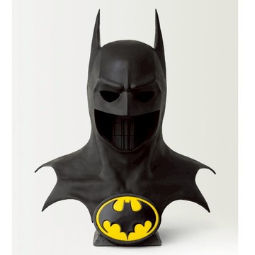 已拆 無外箱 誠可議 PURE ARTS 蝙蝠俠 1989 蝙蝠面罩 1:1 比例道具 複製品 BATMAN