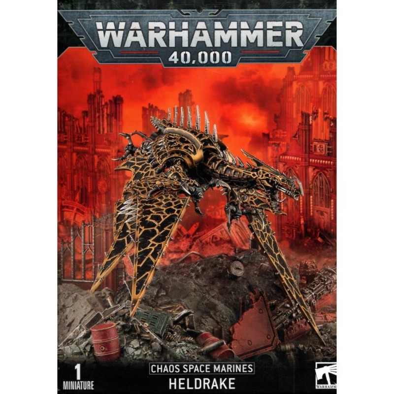 新品】ケイオススペースマリーン：ヘルドレイク ウォーハンマー40.000 (Chaos Space Marines: HELDRAKE)  (Warhammer 40.000) | LINEブランドカタログ