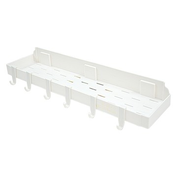 日本SP SAUCE 壁掛式39公分強力黏著置物架(中型)  1個