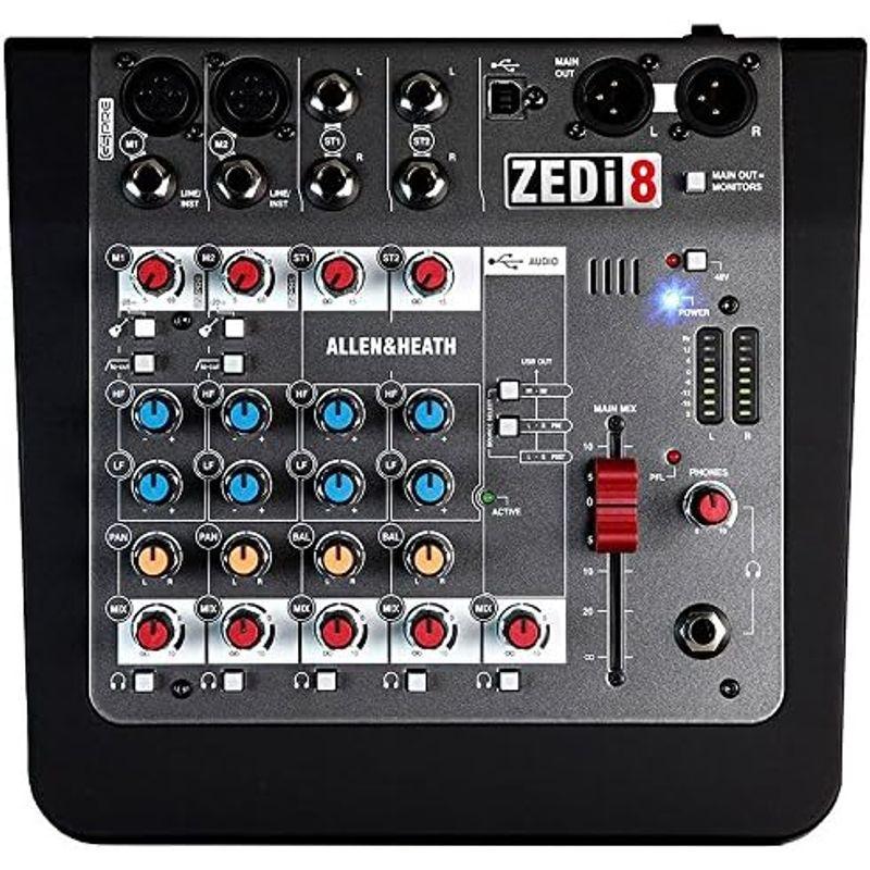 Allen  Heath ZEDi-8アナログ・ミキサー USBインターフェイス (アレン＆ヒース)