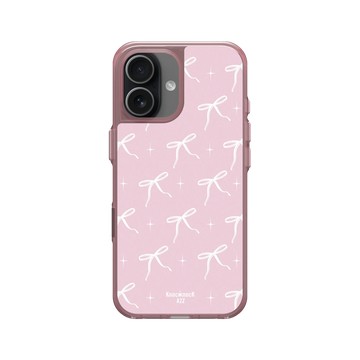 iPhone 17 Clear (相機按鈕) 晶醺玫 - Knock Knock A2Z - 芭蕾馬卡龍