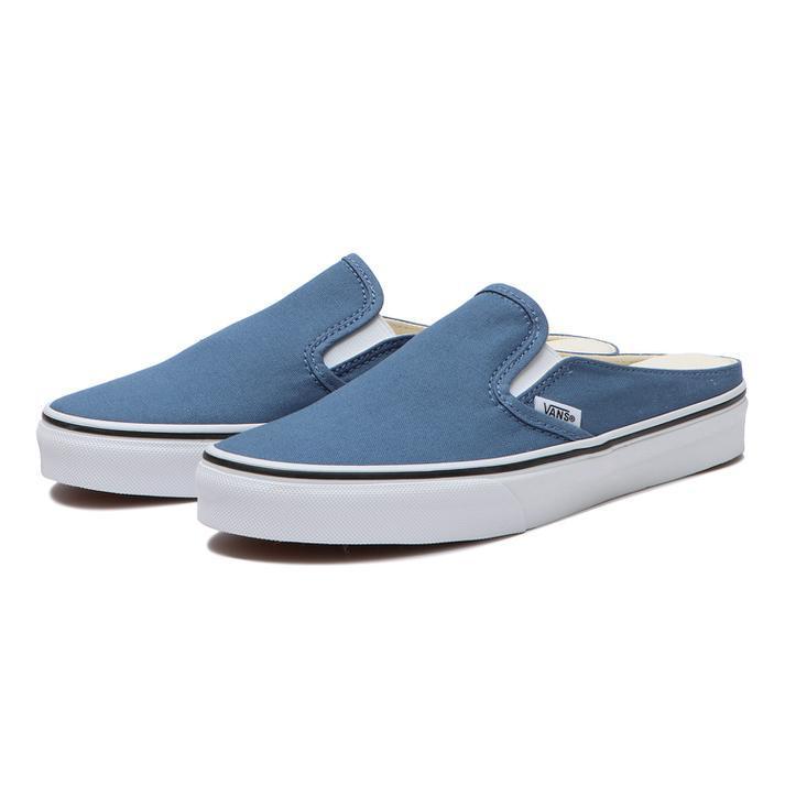 Vans classic 2024 blue slip on