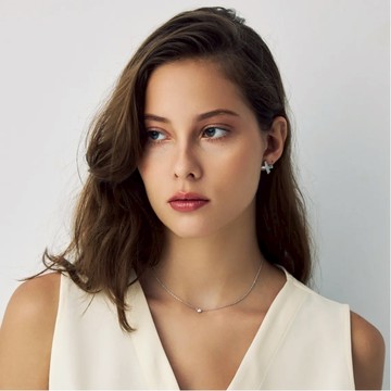 ME30 Timeless - 培育鑽石單鑽項鍊5分 - DC0372G00N金色