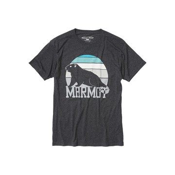 ├登山樂┤美國 Marmot Dawning 快乾短袖上衣Charcoal Heather # 41840-1204