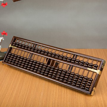 23檔裝飾實木傳統算盤藝品收藏臺吧裝飾算盤老式傳統工藝定制算盤
