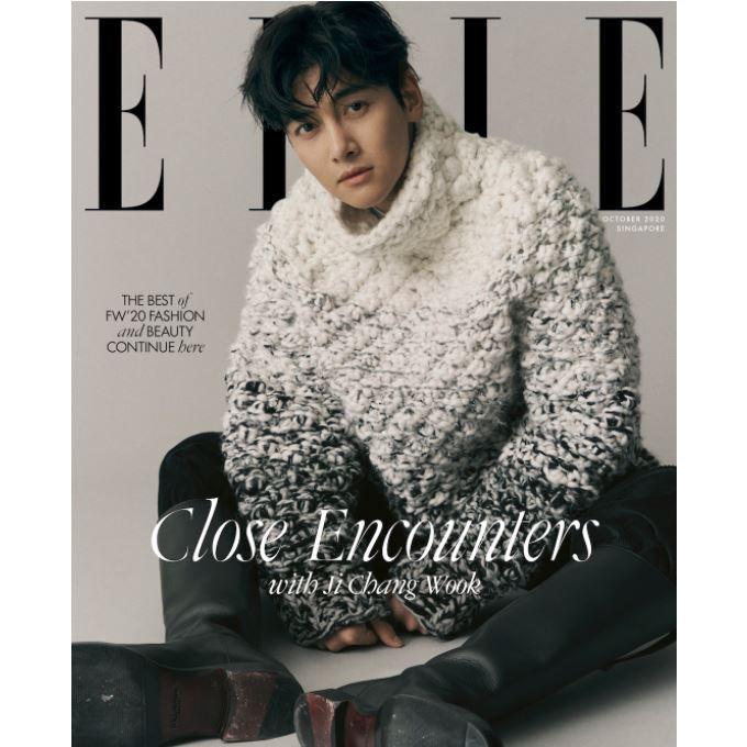 ★特価★シンガポール版 英語 雑誌 ELLE エル 2020年 10月号 チ・チャンウク表紙 B