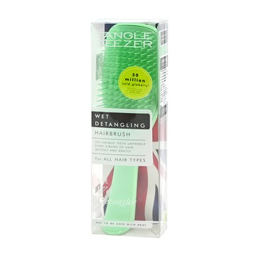 TANGLE TEEZER 薄荷綠 Wet Detangling Hairbrush 325 unique teeth  1件