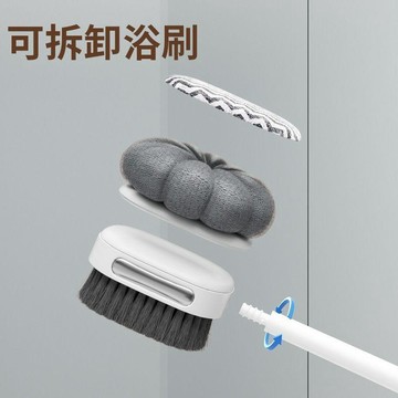 手慢無⚡可拆卸洗浴刷 沐浴刷 長柄洗澡刷 搓澡刷 大浴球起泡刷 刷背刷 男女洗澡刷子 搓泥刷不傷皮膚