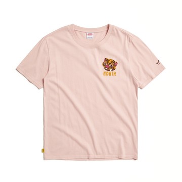 EDWIN｜白沙屯｜男裝｜白沙屯繡花虎爺短袖T恤