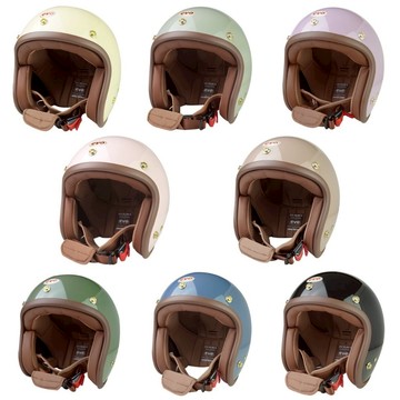 EVO 安全帽 TA502 TA502S 簡約主義 多色可選 皮革邊條 金屬齒排釦 復古 文青 全可拆 半罩 安全帽