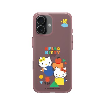 iPhone 17 Clear (相機按鈕) 晶醺玫 - 三麗鷗-Hello Kitty - 堆積木時間