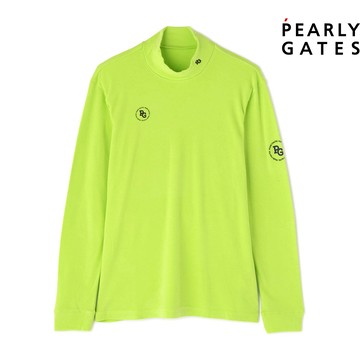 【ṔEARLY GATES】男款淺綠色保暖舒適修身剪裁長袖立領衫 JGW26015