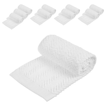 comet 人字紋飯店毛巾  白色  200g  10條