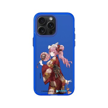 iPhone 15 Pro Max Clear 激光藍 - 森美聲 Mori Calliope - 浴你入魂