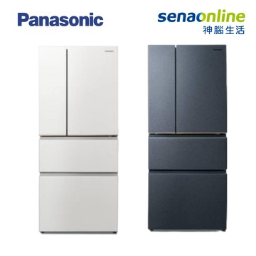 Panasonic NR-D615XV-B 610L 四門絲絨鋼板變頻電冰箱 夜幕黑/ 雲霧白