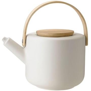 Stelton Theo石陶茶壺/白