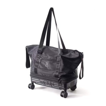 旅行輪袋中容量可加大拆輪放置小箱內固定拉桿隨機耐摔撞塑底