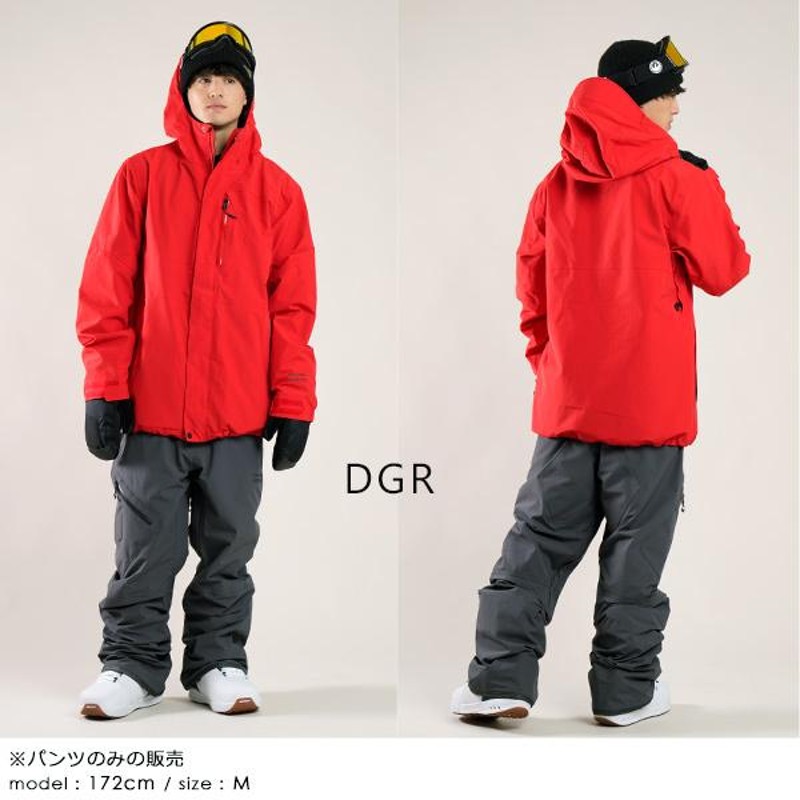 【19-20モデル】VOLCOMスノボウェア　パンツ　赤　Sサイズ