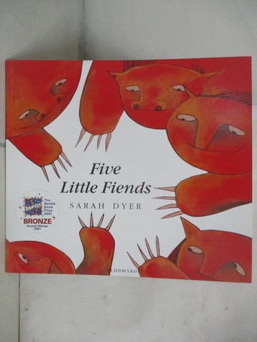 【書寶二手書T3／少年童書_QCI】Five Little Fiends_Sarah Dyer
