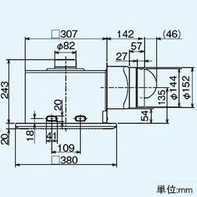 三菱 ダクト用換気扇 インテリア格子タイプ 大風量タイプ 居間・事務所